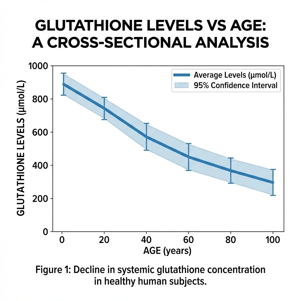 Gráfica Niveles Glutatión