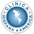 Logotipo Institucional Clínica Hispana América en Houston